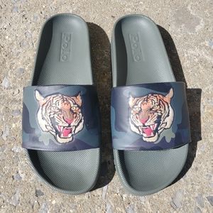 New wotag ralph lauren polo cayson tiger flip flop